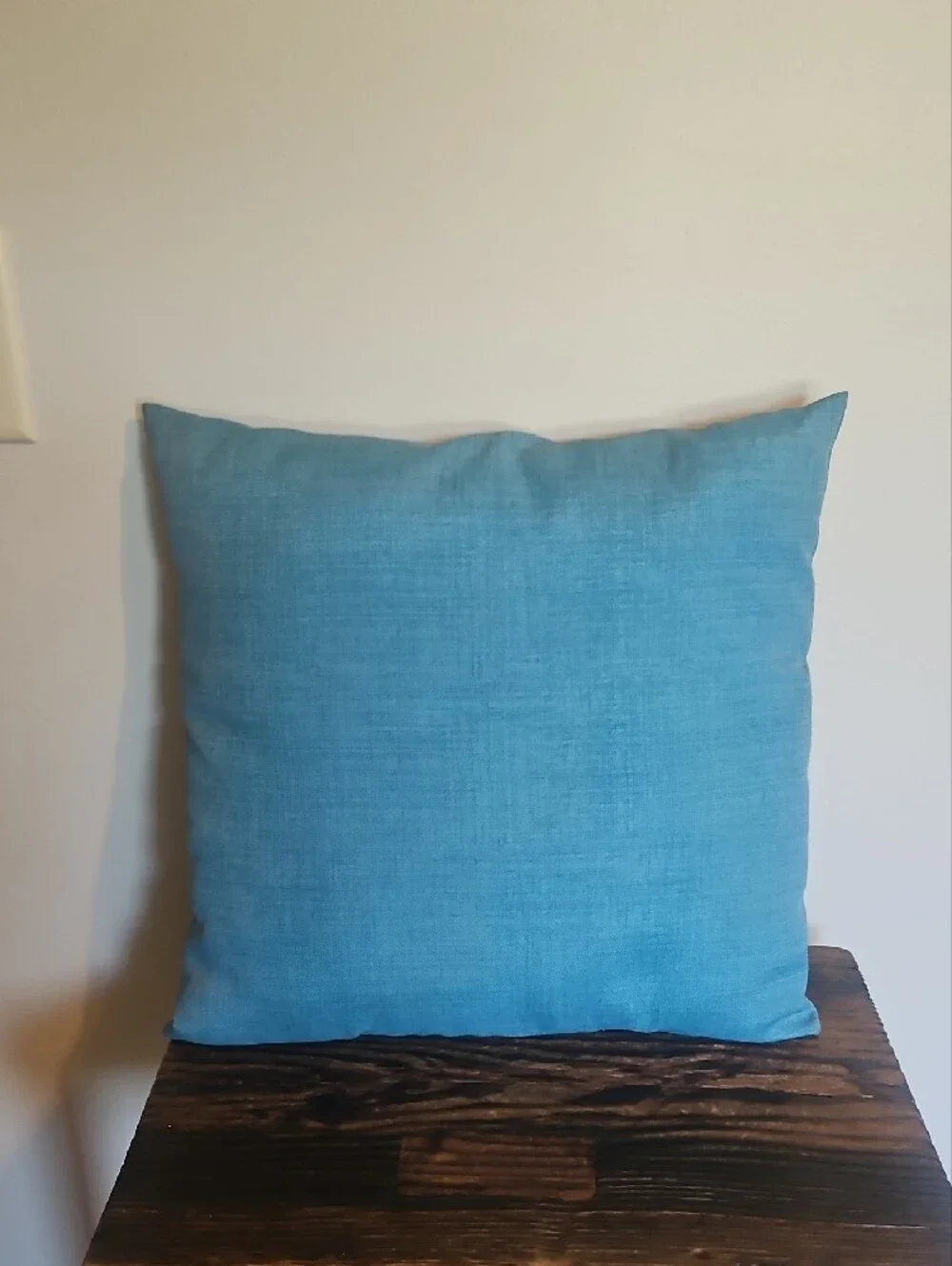 Happy Halloween Gnome Decorative Pillow - Teal with Orange Accents
